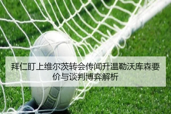 拜仁盯上维尔茨转会传闻升温勒沃库森要价与谈判博弈解析